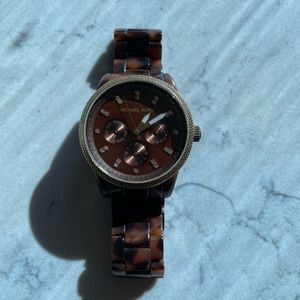 Michael Kors Tortoise Watch